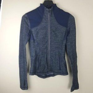 LULULEMON Forme Define Slub Denim Inkwell Jacket